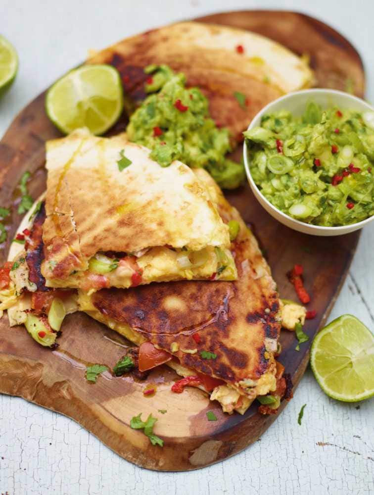 Jamie's Breakfast Quesadillas Recipe Woolworths