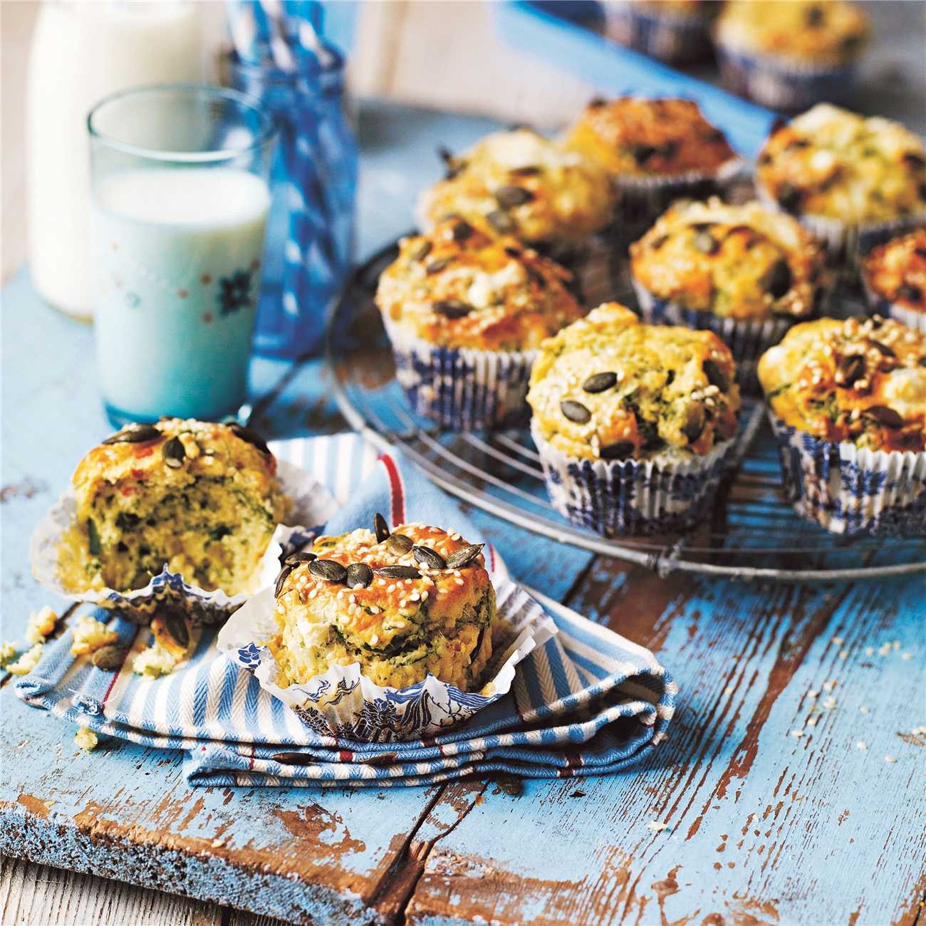 Jamie's Spinach & Goat's Cheese Muffin Recipe Woolworths