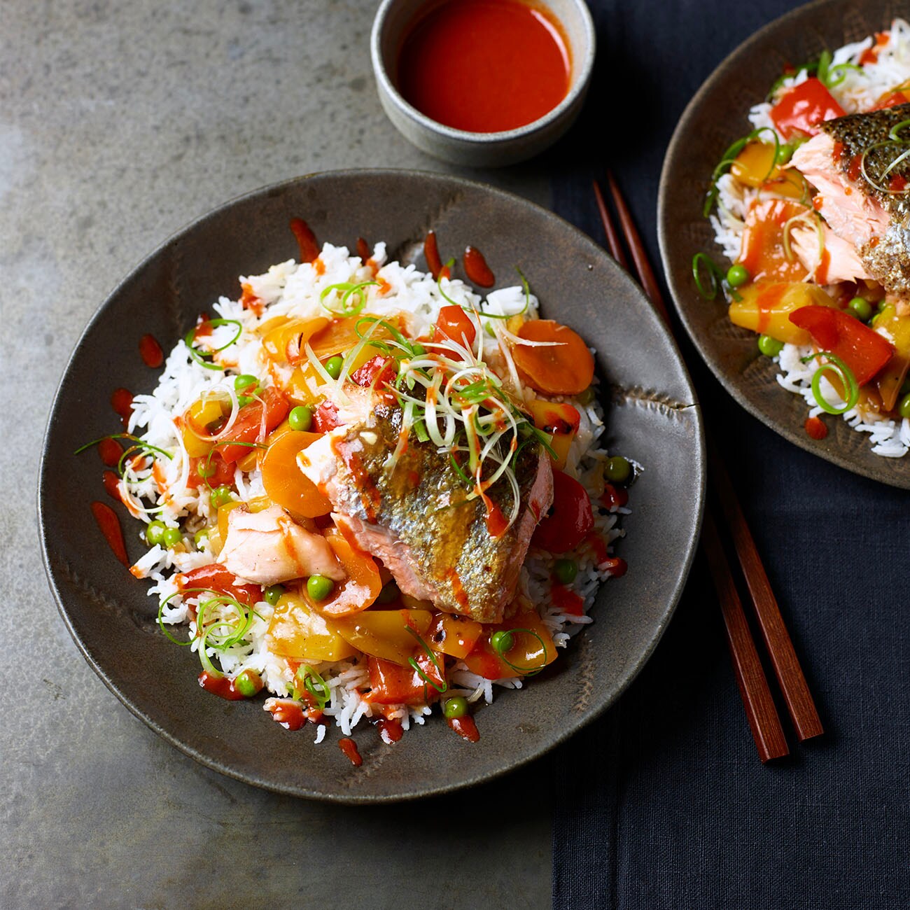 Jamie's Crispy 5Spice Salmon Recipe Woolworths