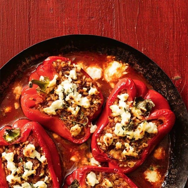 Stuffed Capsicums Recipe Woolworths