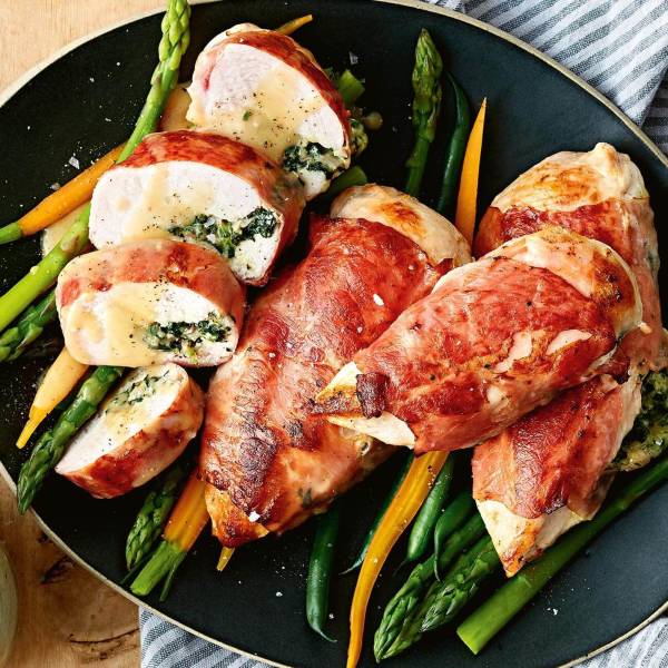 Ham & Chicken With Spinach & Gruyere Recipe | Woolworths